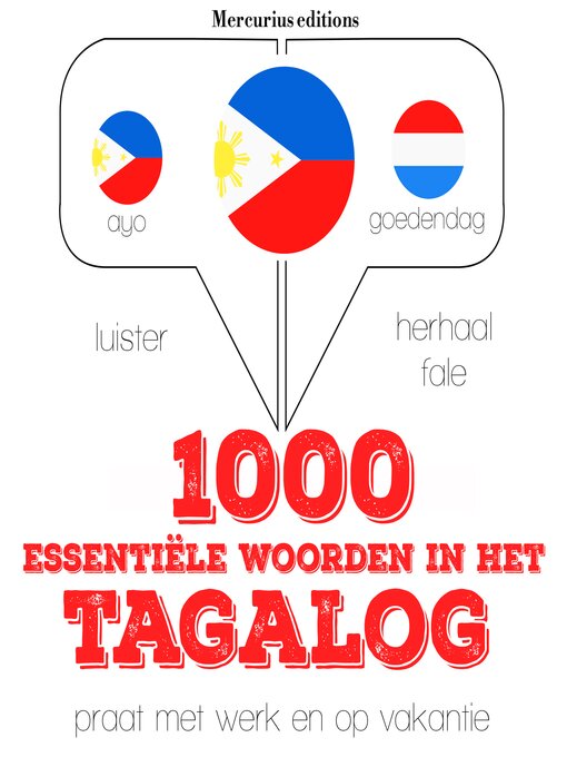 Cover image for 1000 essentiële woorden in het Tagalog